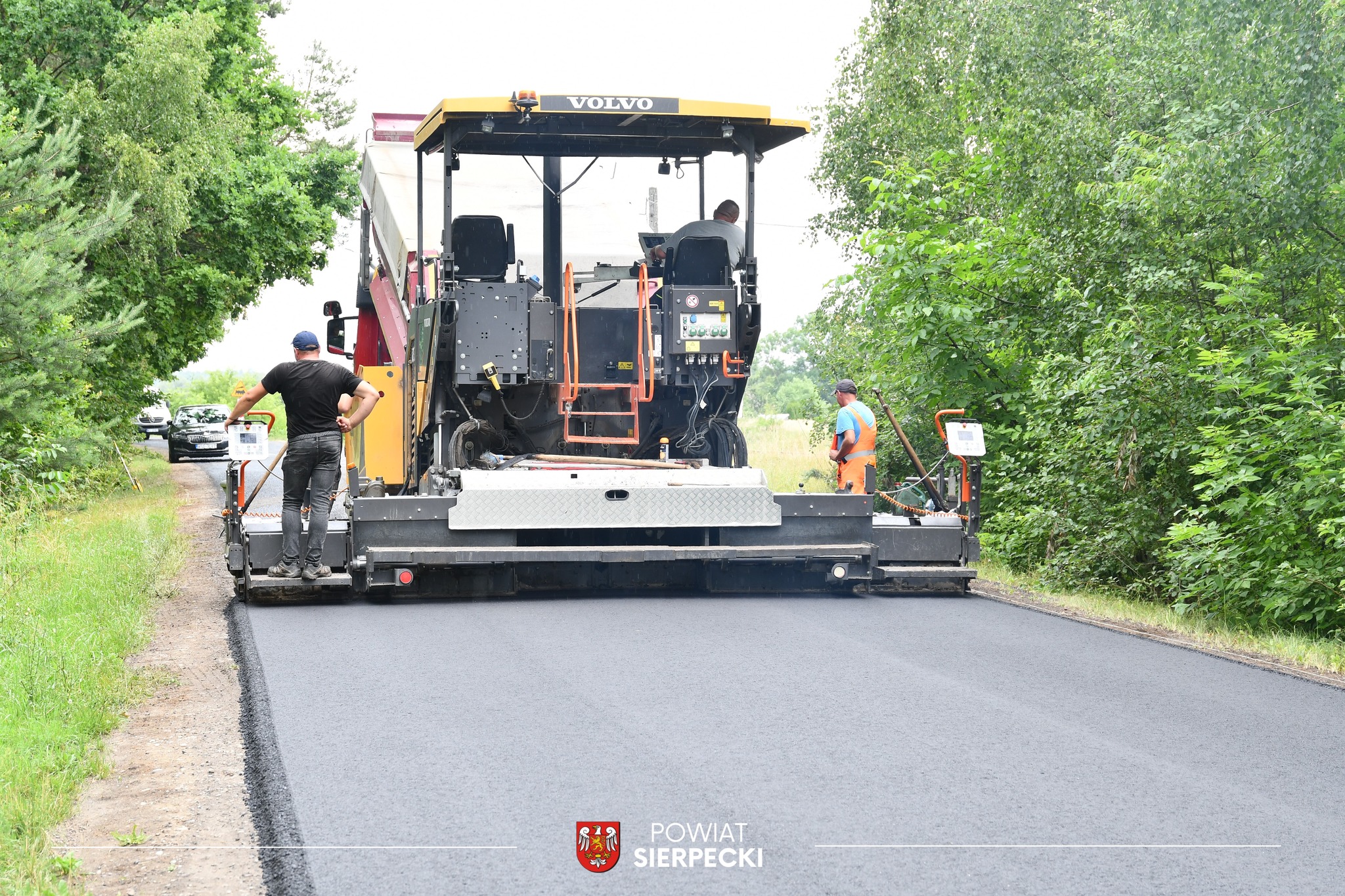 Trwa modernizacja drogi Białyszewo – Gozdowo !