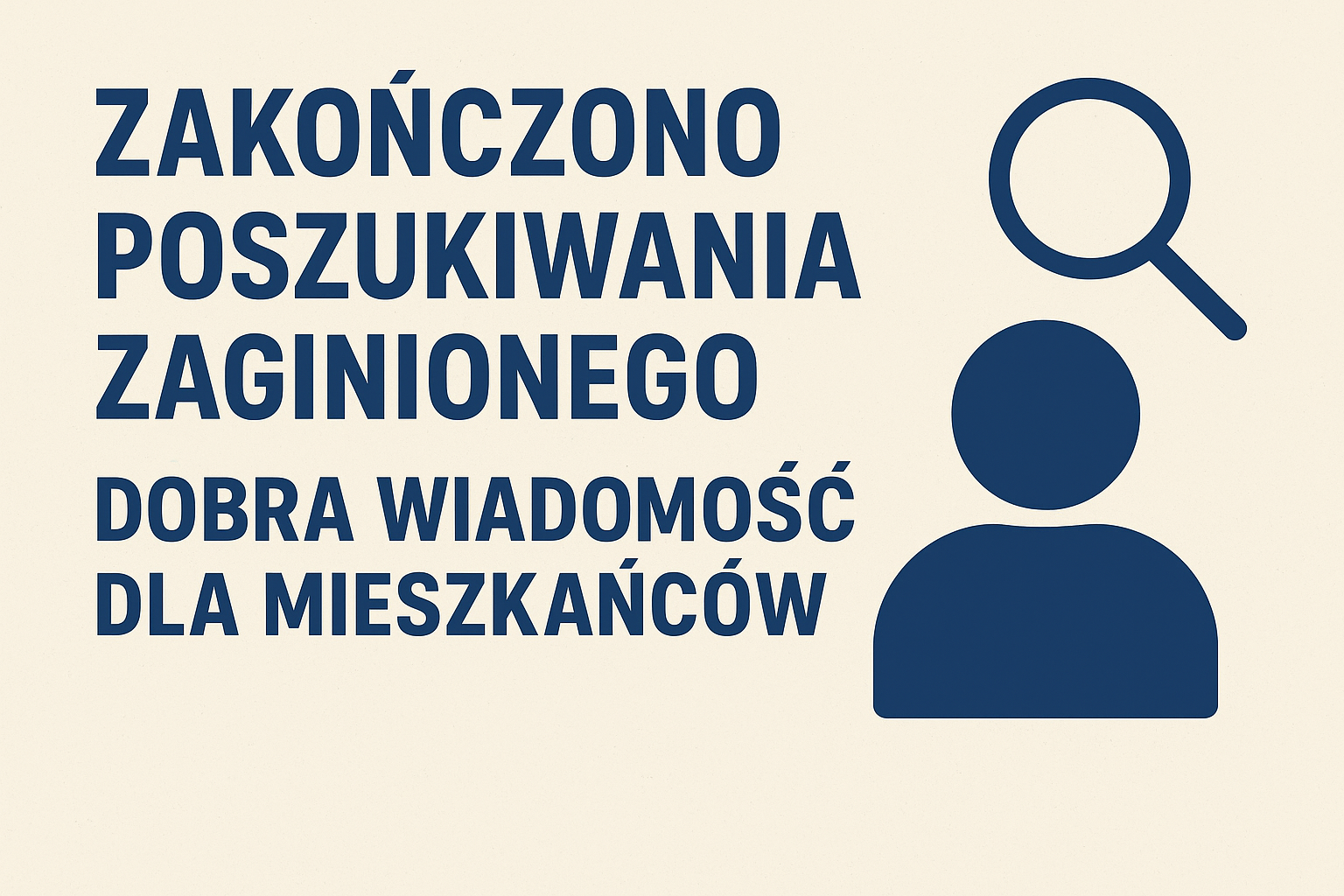 🕊️ Zakończono poszukiwania zaginionego Tomasza Kanieckiego — radosna wiadomość dla mieszkańców