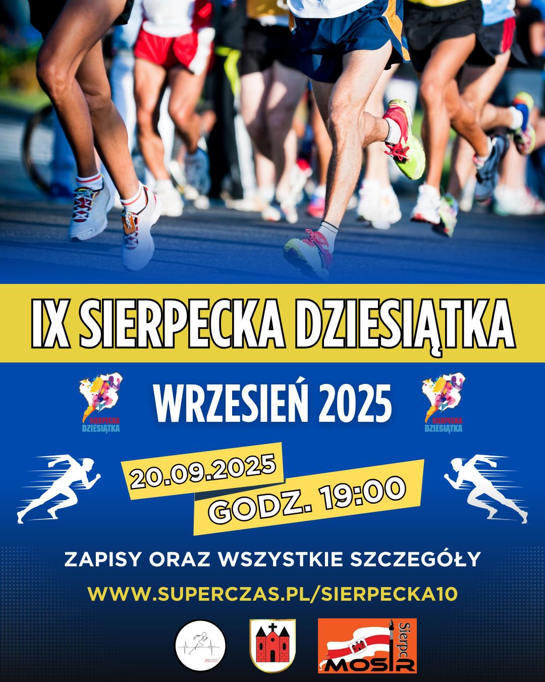 🏃♂️ IX Sierpecka Dziesiątka – 20 września 2025