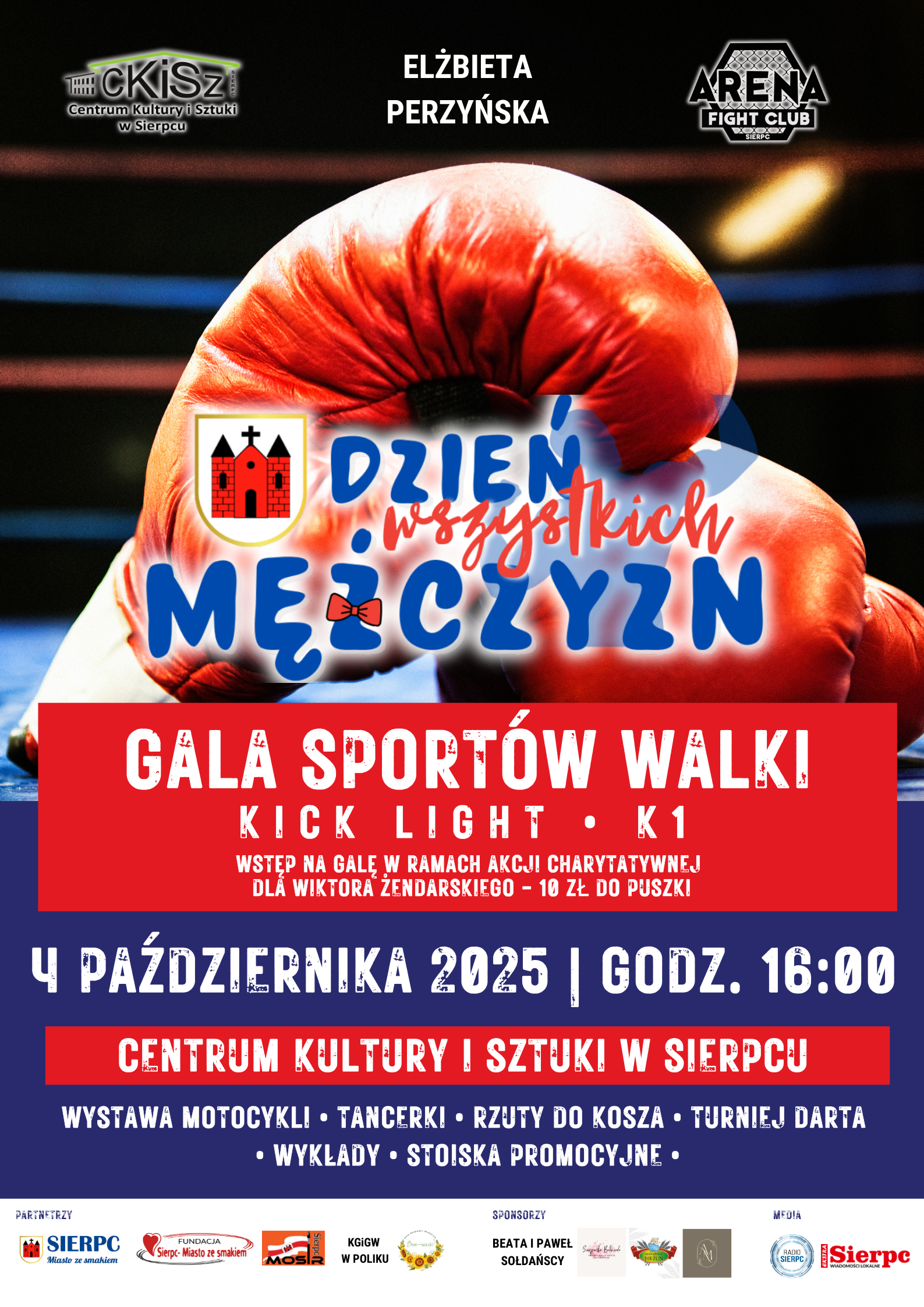 Świętuj Męskość w Sierpcu! Motory, Sporty i Charytatywna Gala już 4 października