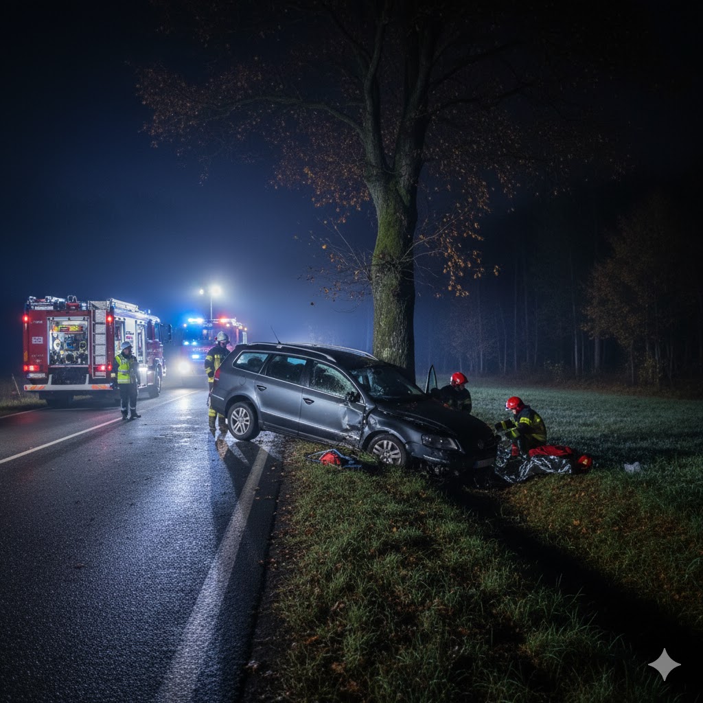 🚨Tragiczna noc w Babcu Piasecznym – nie żyje 23-latek. Szczegóły Śledztwa.