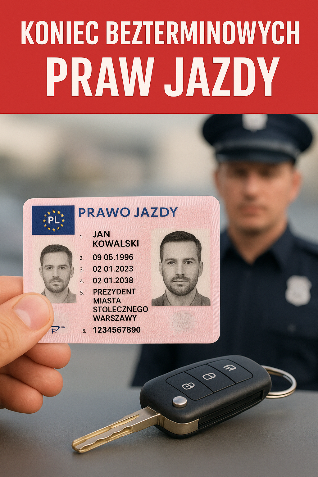 🆕 Koniec bezterminowych praw jazdy – nadchodzą duże zmiany dla kierowców!