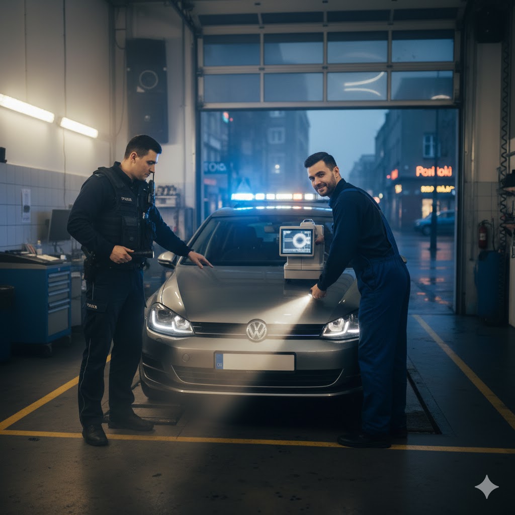 ⚠️ UWAGA! 25października Rusza Ostra Kontrola Świateł! Gdzie Sprawdzić Je ZA DARMO w Sierpcu?