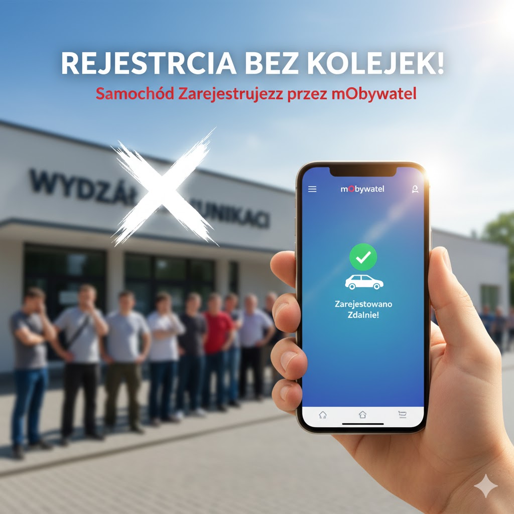 🚗 10 MLN UŻYTKOWNIKÓW ODETCHNIE! Rejestracja Auta w mObywatelu – Koniec Wizyt w Urzędzie!