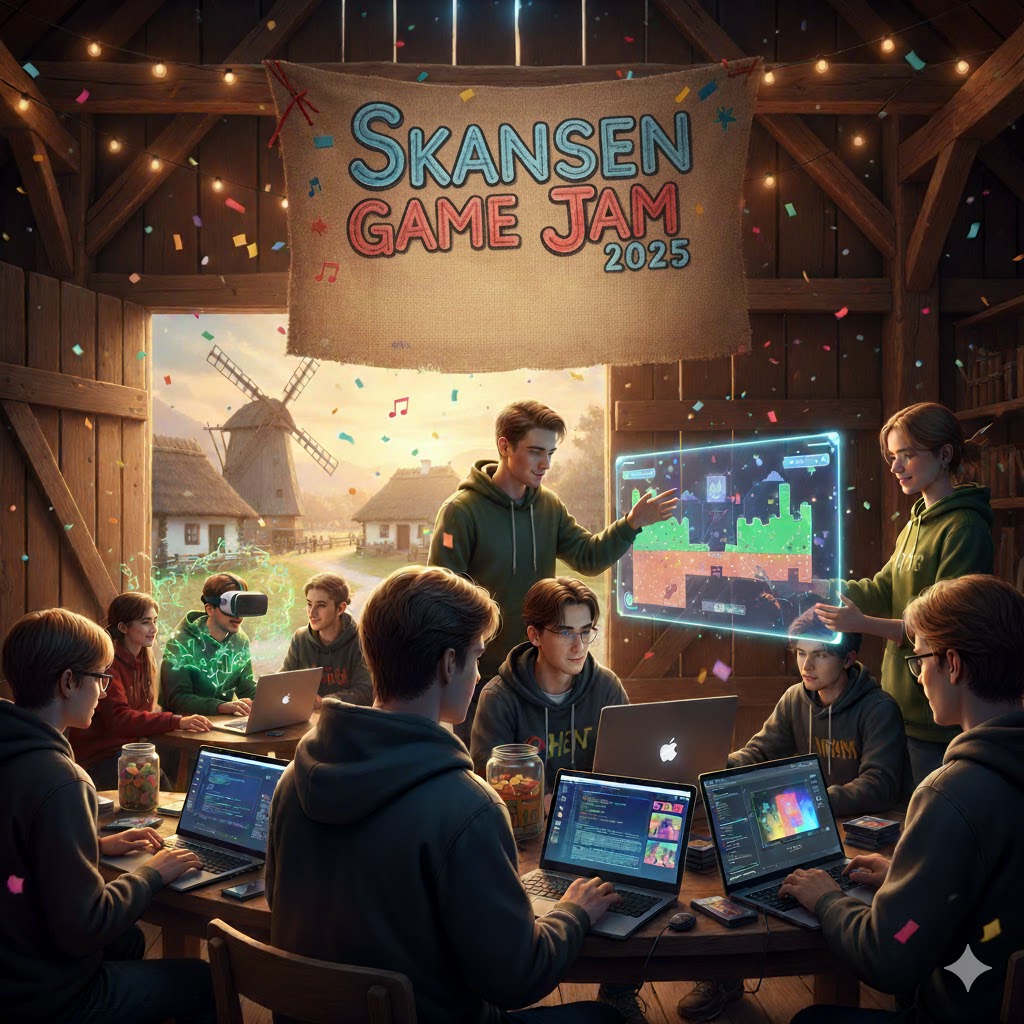 💻 Nie Musisz Być Ekspertem! Dołącz do Game Jam w Skansenie i Pomóż Łukaszowi!