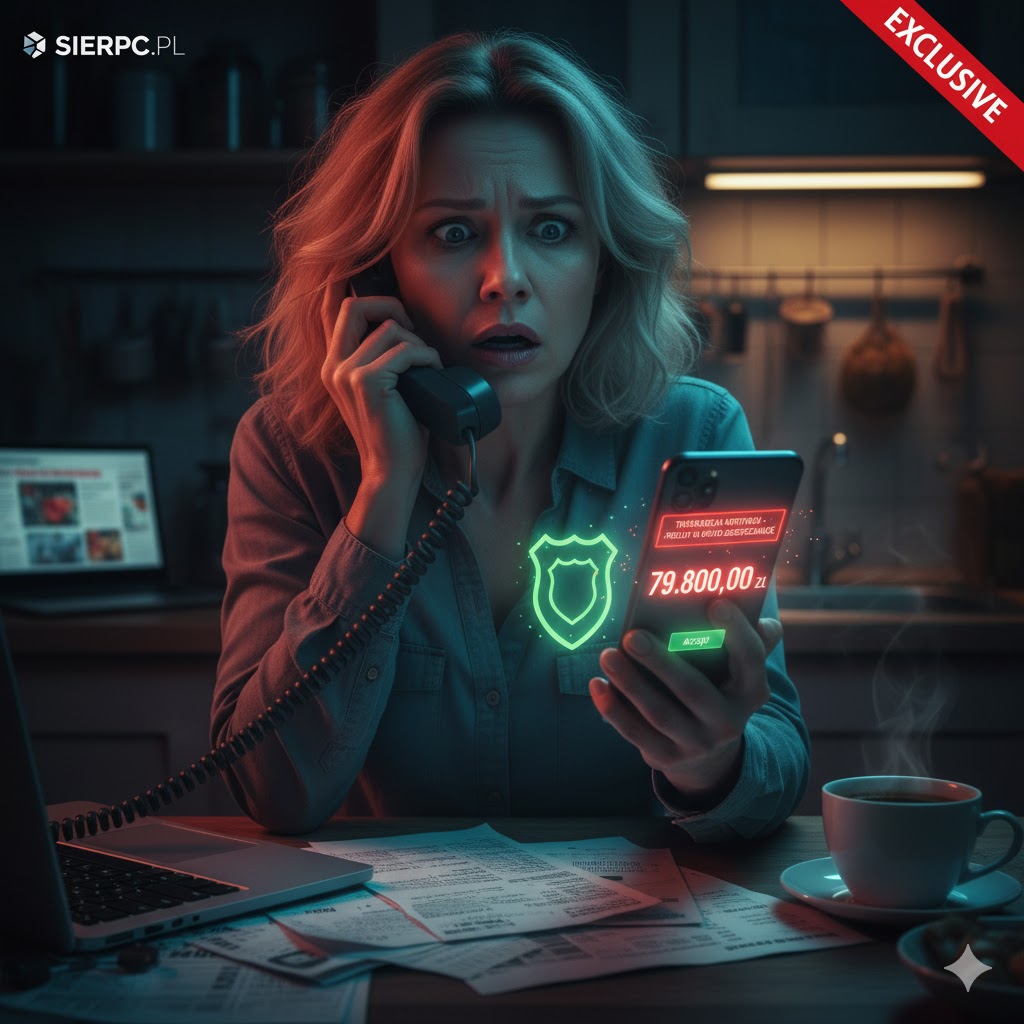 🚨MEGA ALERT! Mieszkanka Sierpca Straciła 80 Tysięcy! Oszustwo „Na Pracownika Banku” w Perfekcyjnej Odsłonie
