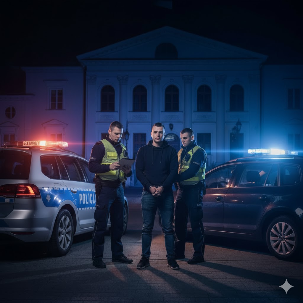🚨 15 MIESIĘCY ZA LEKCEWAŻENIE! Policja Złapała Recydywistę na Podwójnym Zakazie!