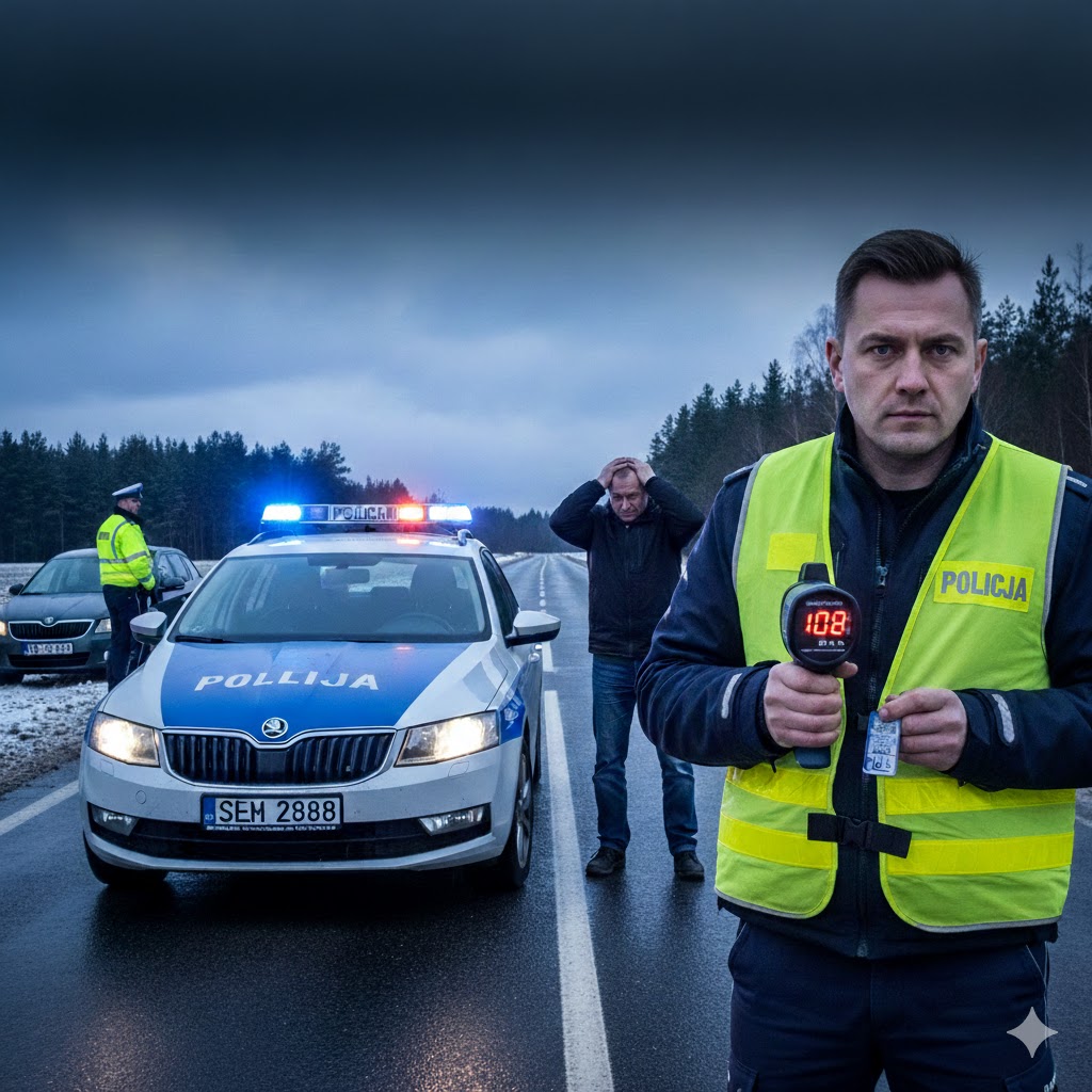 🚨 108 km/h W ZABUDOWANYM! Rekordowa Kara w Mochowie: Prawo Jazdy Zatrzymane na 3 Miesiące!
