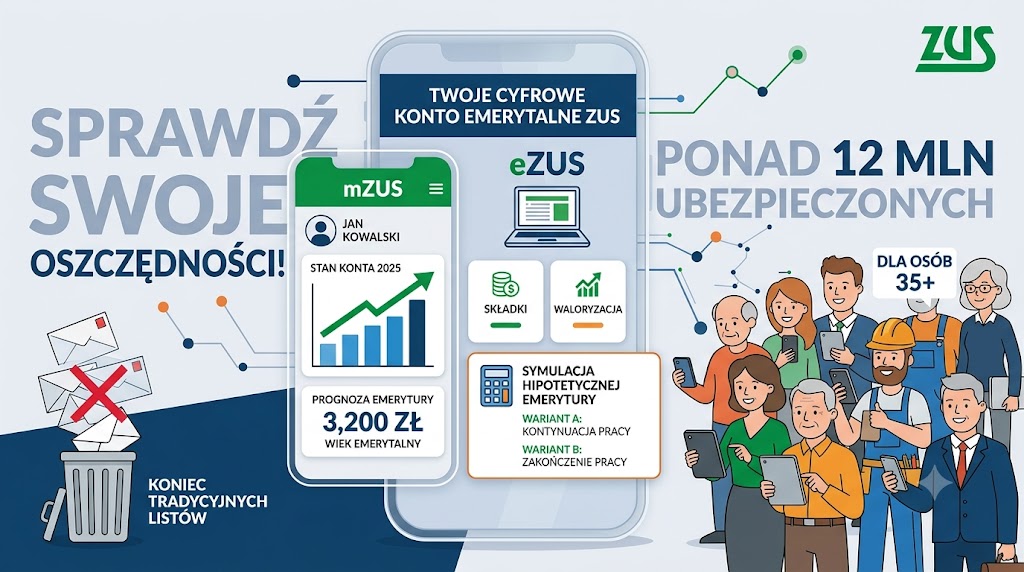 Sprawdź cyfrową informację o swojej emeryturze