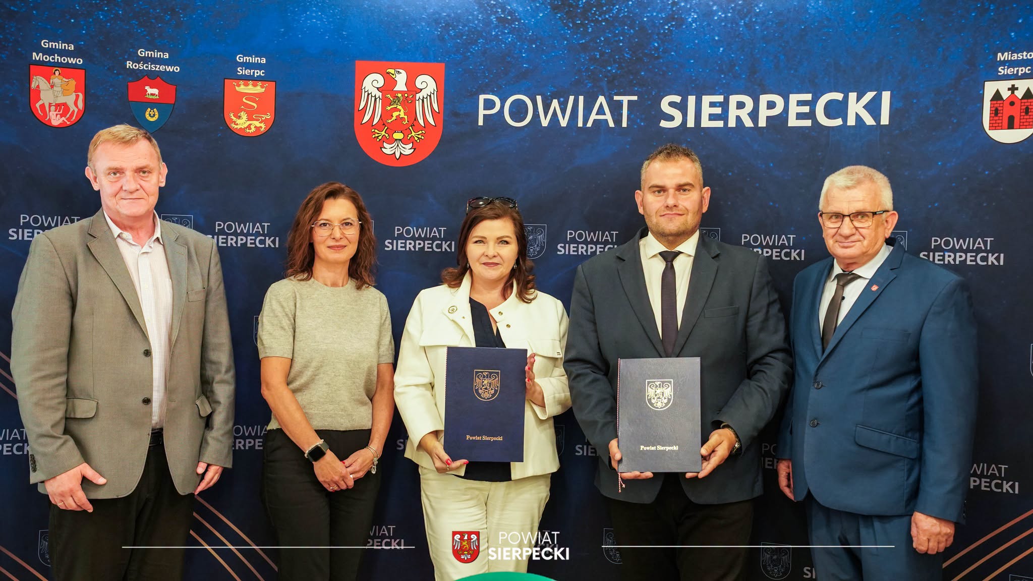 porozumienie o współpracy pomiędzy Powiatem Sierpeckim a Mazowiecką Wojewódzką Komendą Ochotniczych Hufców Pracy