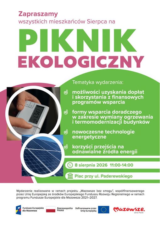 Piknik Ekologiczny w Sierpcu