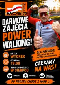 ❤️ Power Walking w Sierpcu: Bezpłatne treningi dla każdego w każdy wtorek!
